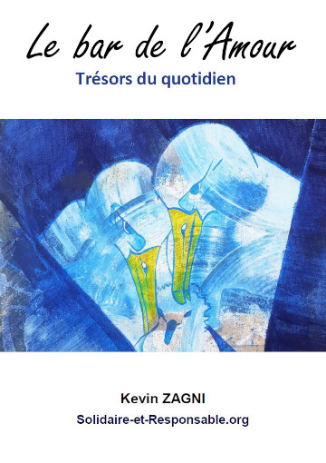 Couverture du livre Le bar de l'Amour, recueil de poésie d'amour quotidien de Kevin ZAGNI